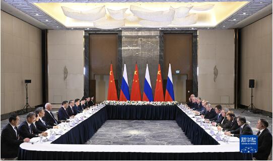 习近平会见俄罗斯总统普京2 习近平会见俄罗斯总统普京2